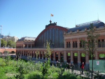 Alte Wartehalle Bahnhof Atocha