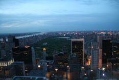 Central Park bei Nacht