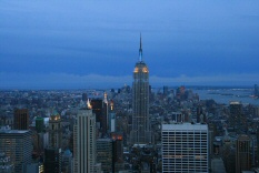 Empire State bei Nacht