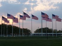 Fahnen Liberty State Park