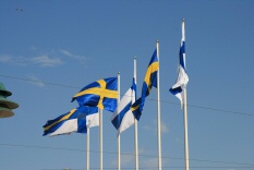 Fahnen Skandinavien
