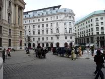 Fiaker an der Hofburg