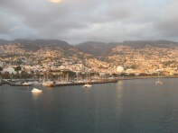 Funchal angestrahlt