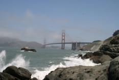 Golden Gate Bridge von Baker Beach aus
