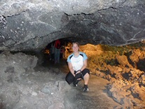 Lavatunnel in den Cuevas de los Verdes