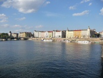 Moldauufer in Prag