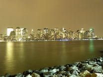New York Manhattan by night