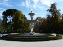 Retiro Park Brunnen