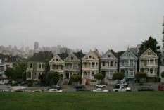 San Francisco Viktorianische Haeuser