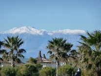 Schneebedeckte Berge Tuerkei