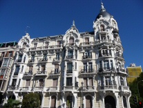 Schoenes Gebaeude in Madrid