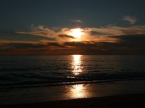 Sonnenuntergang Strand Belek