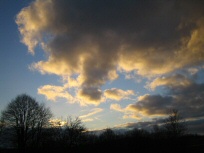 Sonnenuntergang in der Rhoen (1)