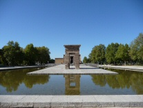 Tempel von Debod in Madrid