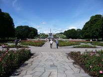 Vigelandpark Oslo Eingang